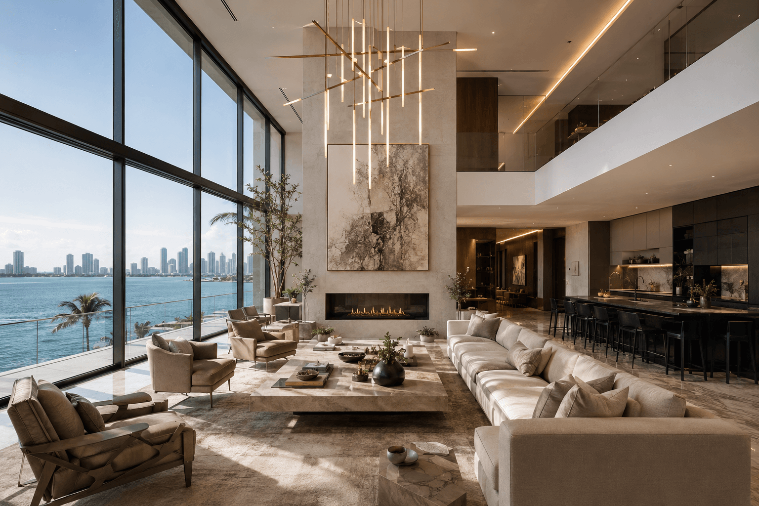 Luxury interior — architectural detail